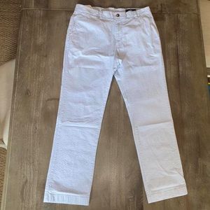 Vineyard Vines, seersucker pants. Size 34x30.